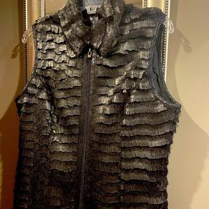 Beautiful Black Vest, Size M